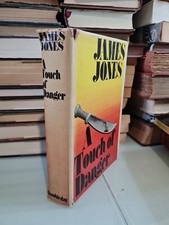 A Touch Of Danger, James Jones, First Edition 1973 Hardcover/DJ VG+