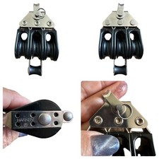 Harken Triple Bullet Block 29mm (1 1/8") 087 600 lb, Sailing tackle, USA Made