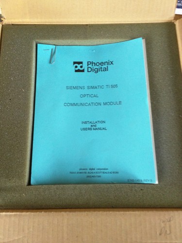 NEW PHOENIX DIGITAL OCM-TWY-85-D-ST FIBER OPTIC COM MODULE Siemens Simatic TI505 - Picture 4 of 9