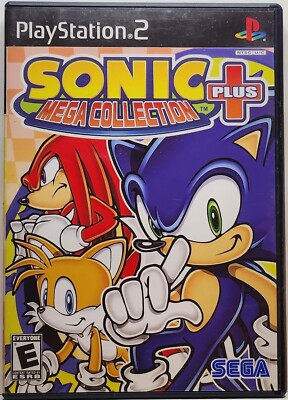Sonic Mega Collection Plus (Sony PlayStation 2, 2004) PS2 Tested Tracked Ship 