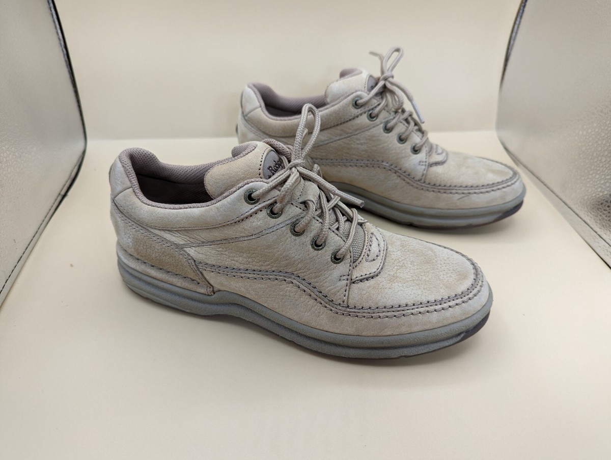 Rockport Pro Walker WWT13M Women Tan Sand Leather Size Oxford