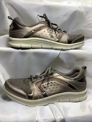 NEW! Easy Spirit LITEWALKT Anti Gravity Walking Shoe Brown/Copper Women s Sz 9.5