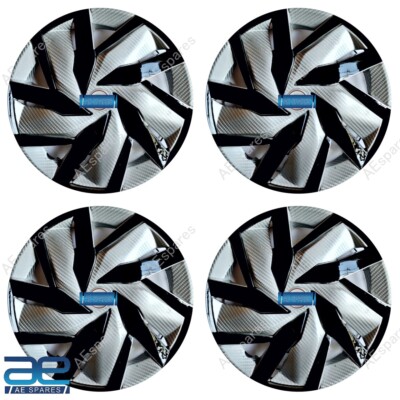 4 Anelli Centra Ruota MACHSWON – Plastica Nera, Da 73,1 Mm A 56,6 Mm, Spessore 10 Mm, Per Auto