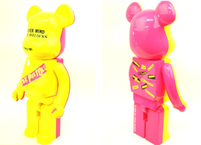 bearbrick sex pistols