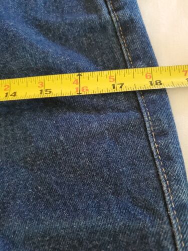 Vtg. RARE Roughrider By Circle T Womens 7/8 Western Blue Jean Rodeo Concho's - Picture 11 of 15