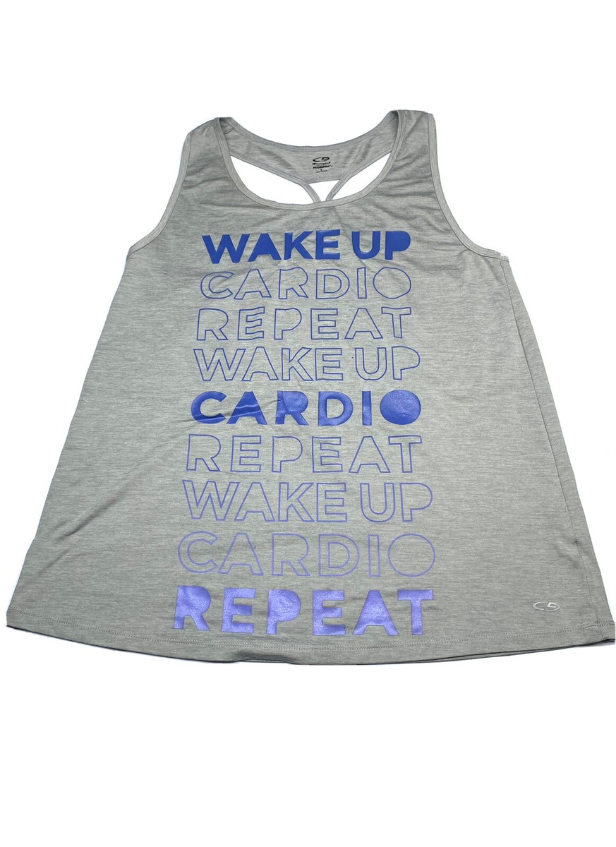 champion duo dry racerback tank