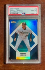 2006 Finest Miguel Cabrera BLUE REFRACTOR🌈PSA 10💎GEM MINT💎Rare⭐️/299🔥POP 5