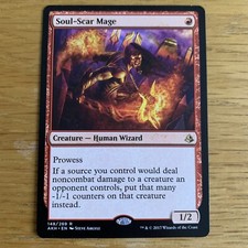 MTG Soul-Scar Mage Amonkhet Near Mint Rare Magic The Gathering Karte ENG