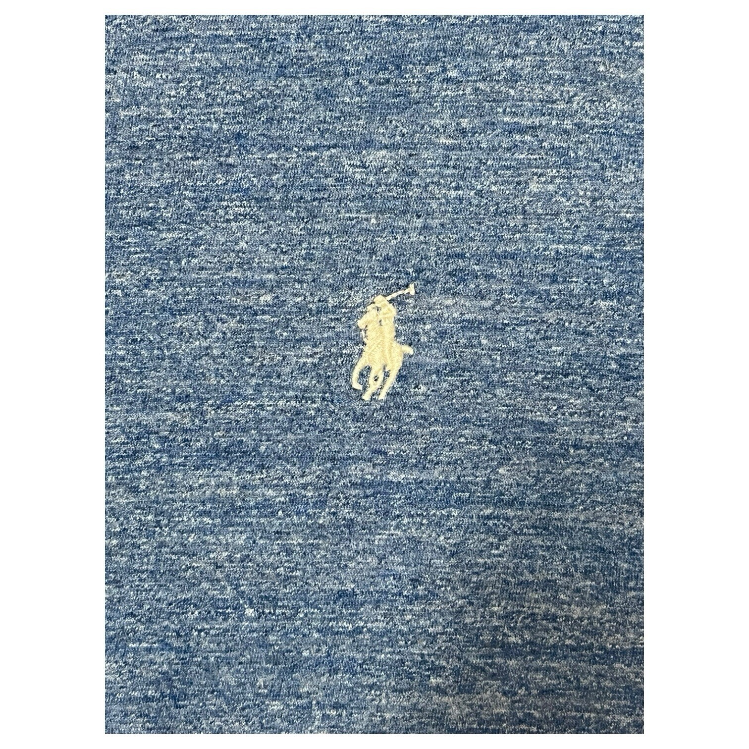 Polo Ralph Lauren Camicia Uomo Grande Cotone Girocollo Pullover Pony Logo Blu