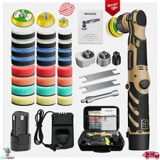 Cordless Mini Polisher,1/1.5/2 Inch Small Polisher 12V DA&RO Micro Cordless Poli