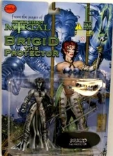 More Than Mortal Brigid the Protector Pewter Variant Figure NIB Skybolt Toyz 
