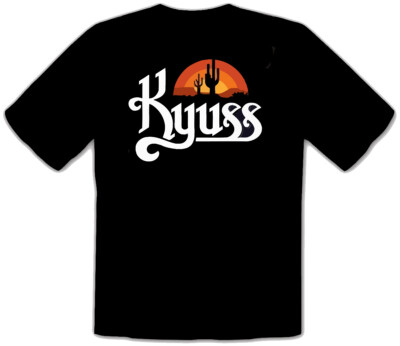 KYUSS BLACK WIDOW STONER Rock Music SCHWARZE T-Shirt -134