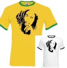 Reggae T-Shirt Mens Reggae Jamaica Wailers Jamaican Flag Rastafarian Rasta