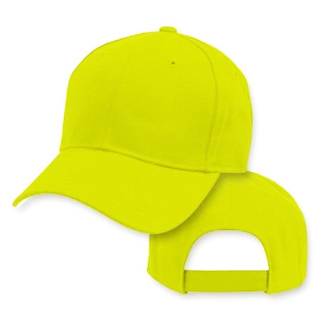 Big Size Safety Neon Yellow Adjustable Baseball Cap 2XL 4XL BIGHEADCAPS eBay