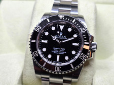 Rolex Submariner 40mm Black Dial Watch 114060