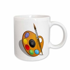3dRose Art Brushes and Paint Mug