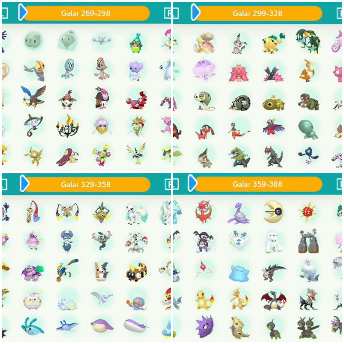 Pokémon The Isle of Armor - Galar Pokédex