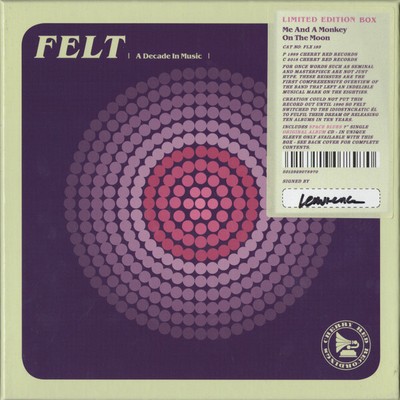 CD Felt Me And A Monkey On The Moon NEW OVP Cherry Red