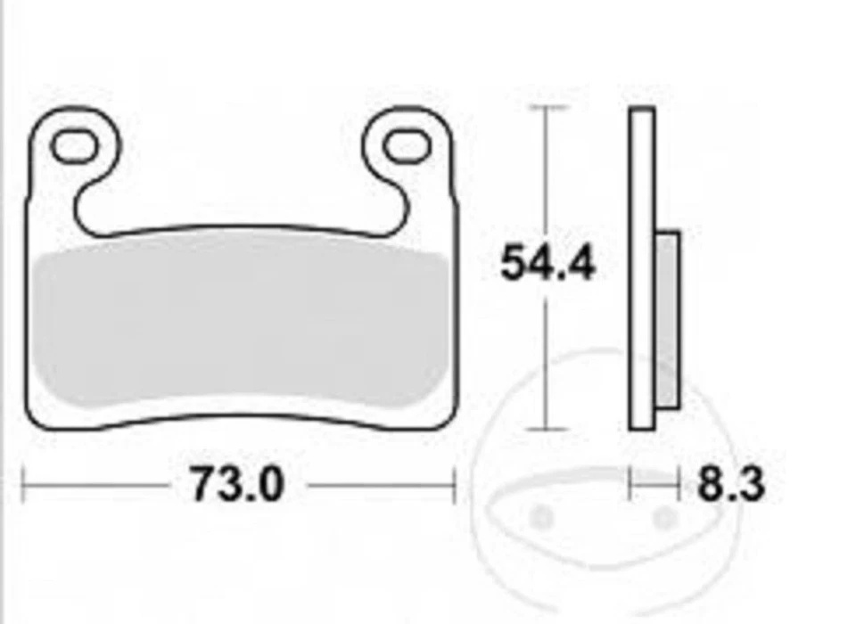 Pastillas de freno Brembo Sinter SA pastillas de freno delanteras + traseras BMW R1250 GS ADV, RT - Imagen 2 de 4