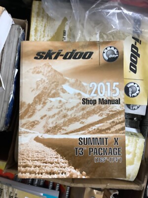 2015 BRP SKI DOO SUMMIT X TITAN SUPPLEMENT SHOP MANUAL 219100788