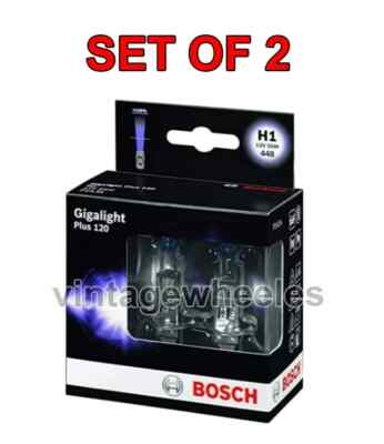 Bosch Gigalight H1 - 1987301105 Halogen Bulb 12V 55W 2 Units Universal Fit