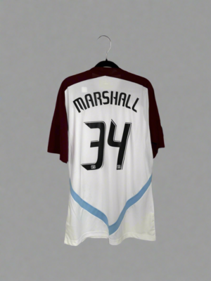 Colorado Rapids Marshall #34 adidas 2011/12 AWAY Kit Soccer Jersey