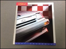 1987 Chevrolet Sprint 16-page Original Sales Brochure Catalog Suzuki Chevy 1987 Chevrolet Sprint 16-page Original Sales Brochure Catalog Suzuki Chevy