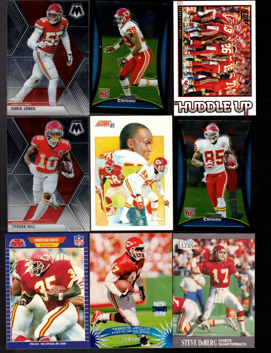 NFL KANSAS CITY CHIEFS Team Lot 50 Cards all shown MAHOMES