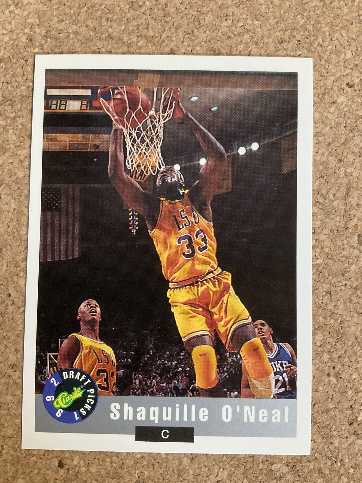 1992 CLASSIC SHOW PROMOS 20 ATLANTA NATIONAL #11 SHAQUILLE O'NEAL RC HOF