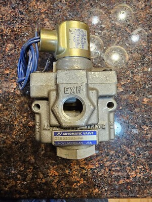 AUTOMATIC VALVE 338D35B3-AA SOLENOID VALVE 110/120V NEW