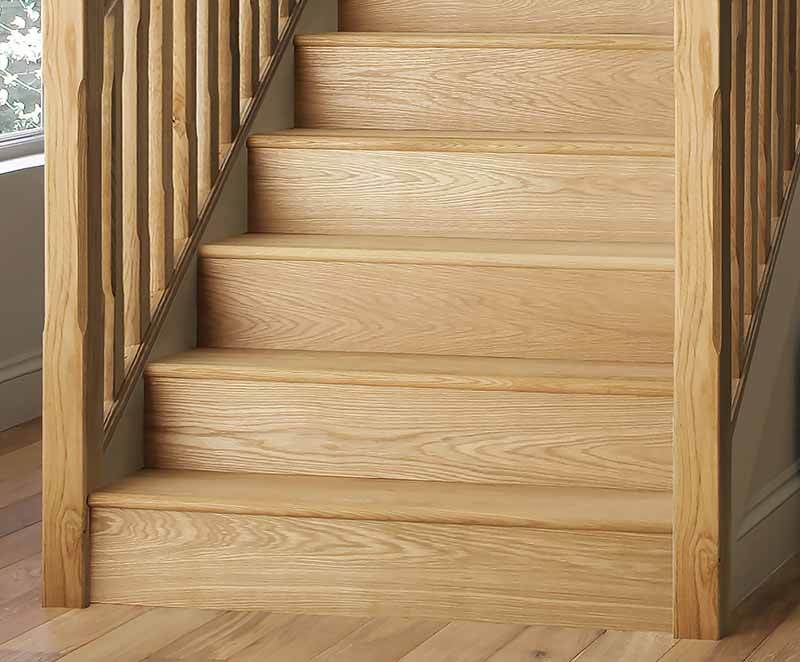 Oak Stair Klad Stair Cladding Kits product lifestyle image