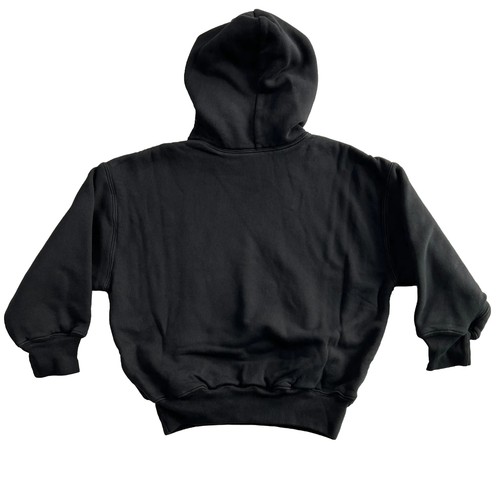 Yeezy YZY x Gap Kids SMALL Hoodie Pullover Kanye West Black Pockets NWOT - Picture 3 of 11