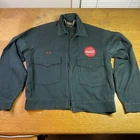 Vintage Coca Cola Delivery Driver Jacket Riverside Uniform Coca~Cola Patches 42L