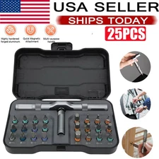 25PCS 24 in 1 Magnetic Screwdriver Head Set PC Phone Electronics Repair Tool Kit