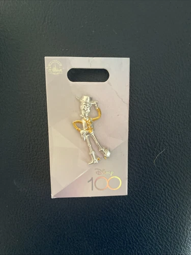 2023 Disney Platinum Woody Pin 100 Years of Wonder 100th Anniversary D100