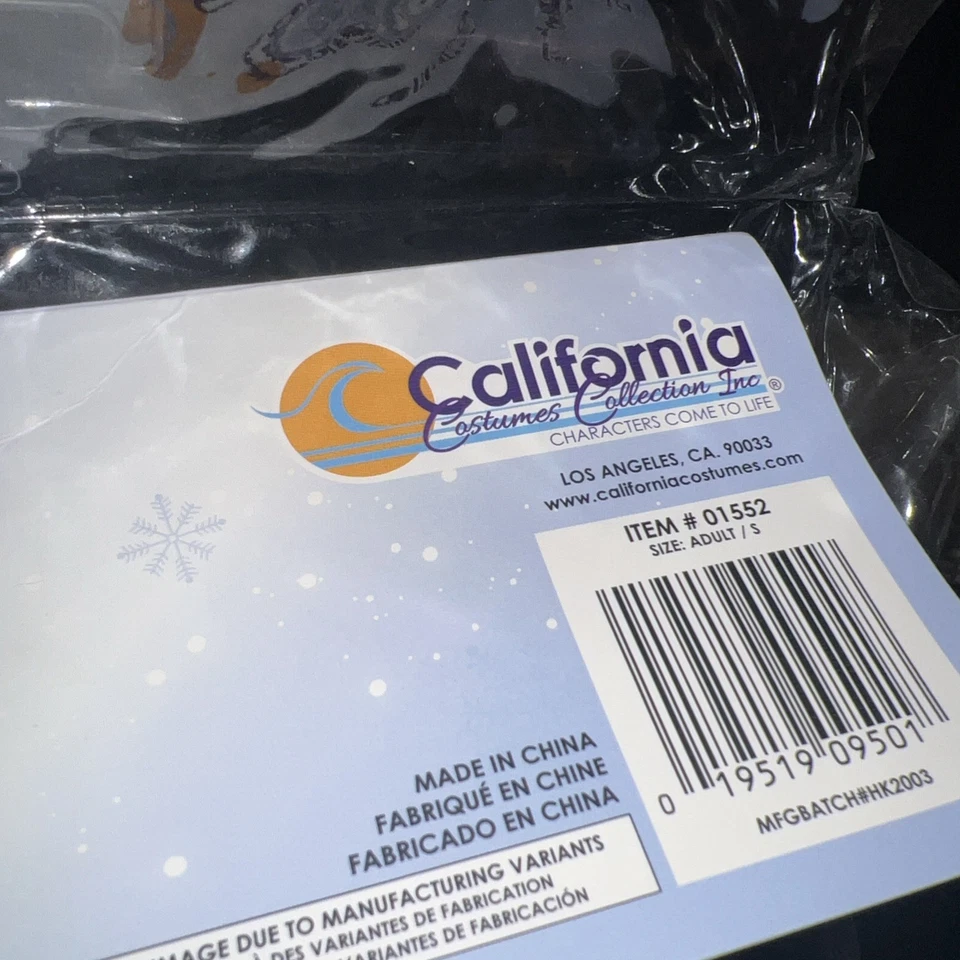 Sexy Disfraz de Ayudante de Papá Noel Pequeño 6-8 Vestido Sombrero Cinturón Guante Alto Muslo NUEVO Foto 3 de 4