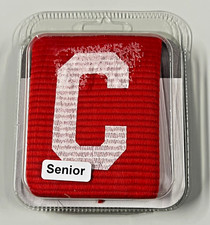 Precision Captains Armband Senior Red White Football / Hockey / Rugby - BNIB