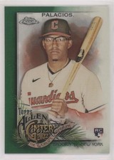2022 Topps Allen & Ginter Chrome Green Refractor 72/99 Richie Palacios #224 0qc1