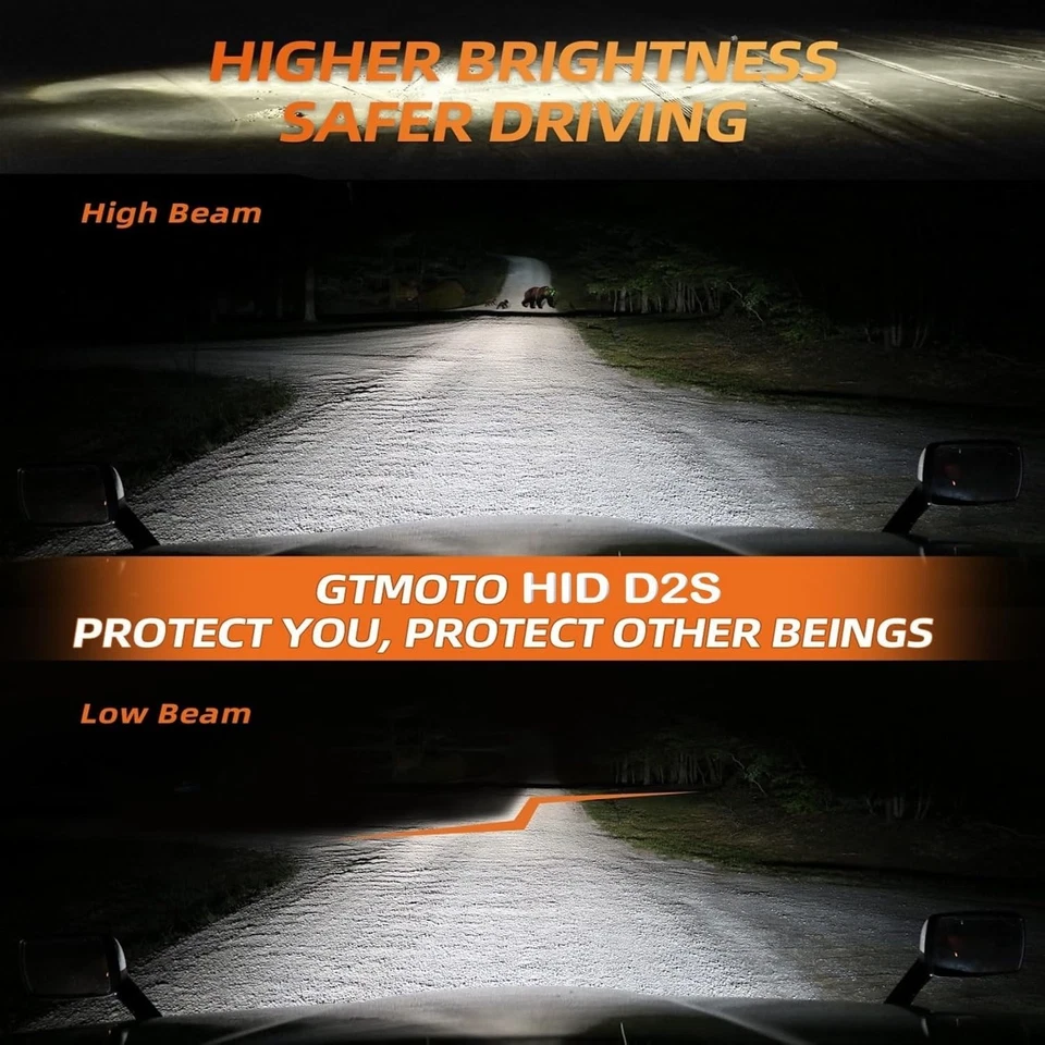 D2S Xenon Bulbs for Infiniti FX35 FX45 EX35 M35 M37 M45 QX56 QX60 G35 G37 HID... - Image 3 of 4