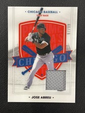 2021 Panini Chronicles #72 Jose Abreu Swatches /99 Chicago White Sox
