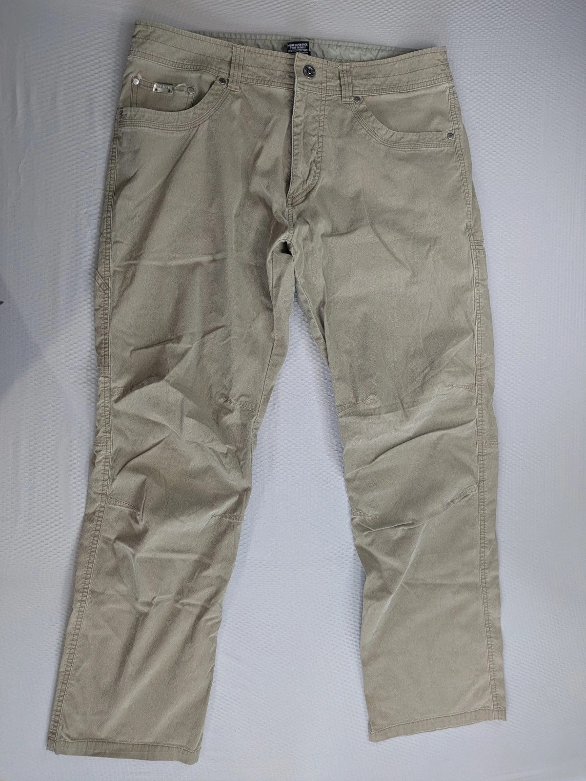 Kuhl Pants Mens 35x32 Revolvr Rogue Brown 5-Pocket Outdoor Hike Gorpcore Granola
