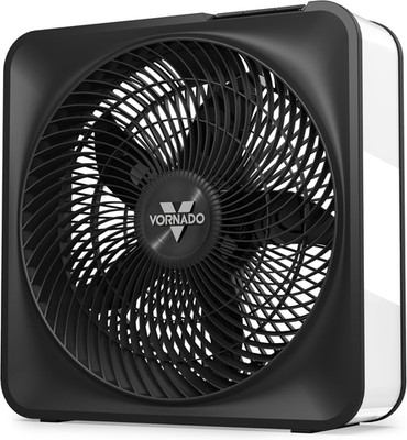 Model 80 High Velocity Electric Box Fan with Removable Grille, 5 Speed Settings,