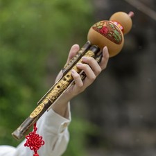 Bambus Hulusi National Musikinstrument für Geschenke