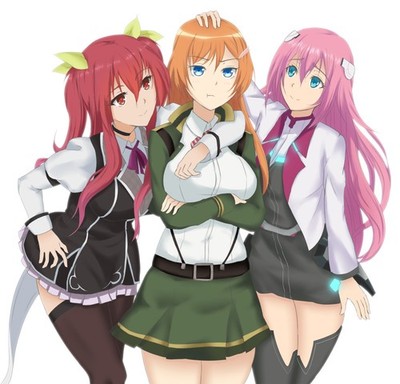 Rakudai Kishi No Cavalry Stella Vermillion Gakusen Anime Poster 11x17in Wall Art