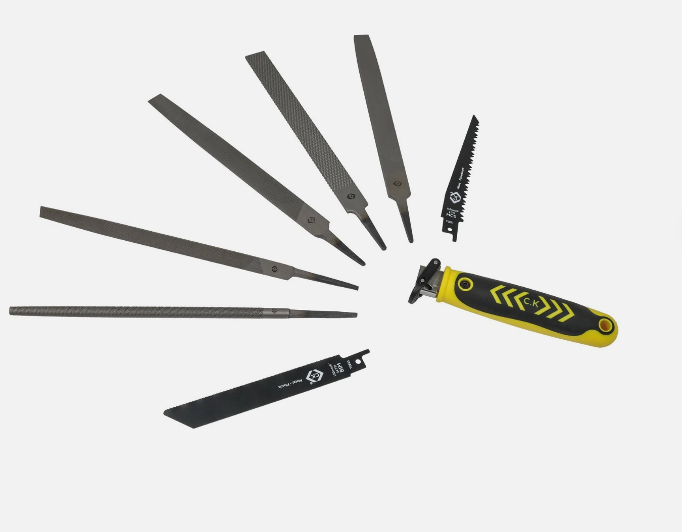 CK T0820-2 Multi Interchangeable Quick Change File & Saw Set
