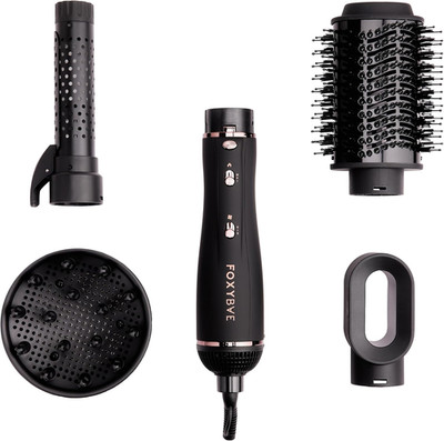 Super Styler   4-In-1 Blow-Dryer Brush Set - Diffuser, Blowout-Brush, 1.25  Curl
