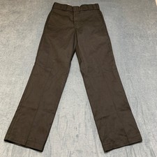Dickies 874 Original Fit Twill Work Pants Mens 29x30 Black Relaxed Fit Mid Rise