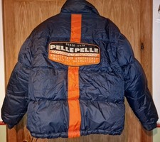 Pelle Pelle Daunenjacke - Design by Mark Buchanan - Wendejacke Größe L