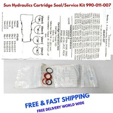 Sun Hydraulics Cartridge Seal/Service Kit 990-011-007 Sun CABG/CABK/CBAA/CBAB/