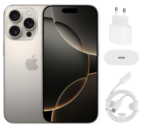 Apple iPhone 16 Pro Max - 256 512 1TB - WIE NEU - Titan Schwarz Weiß Natur Gold - Bild 6 von 12
